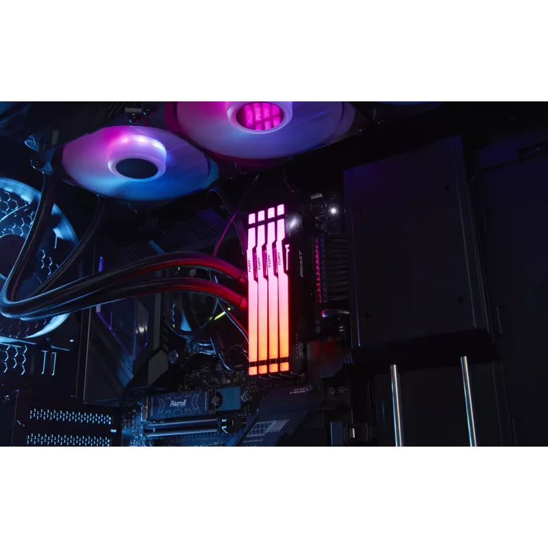 Kingston Technology FURY Beast 32GB 5600MT/s DDR5 CL36 DIMM (2 kpl pakkaus) RGB