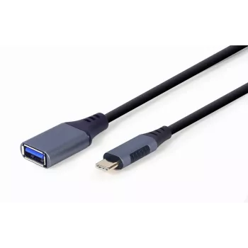 GEMBIRD USB 3.0 OTG Type-C - USB Type-A -kaapeli (CM/AF), Space Grey