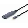 GEMBIRD USB Type-C - VGA -näyttösovitin, 15 cm, Space Grey