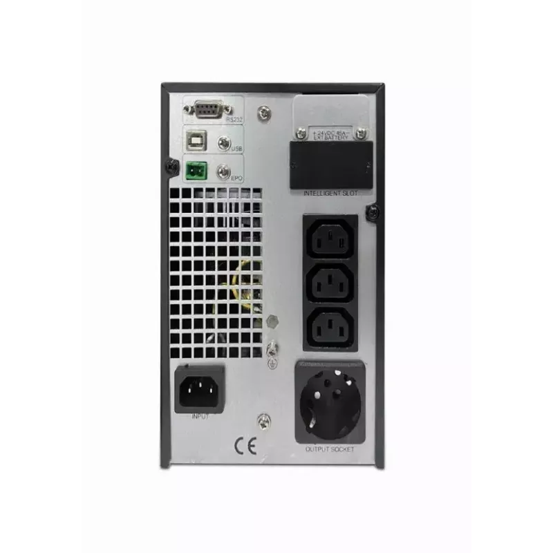 Gembird EG-UPSO-1000 UPS kaksoismuunnin 1 kVA 900 W 4 AC-lähtöä