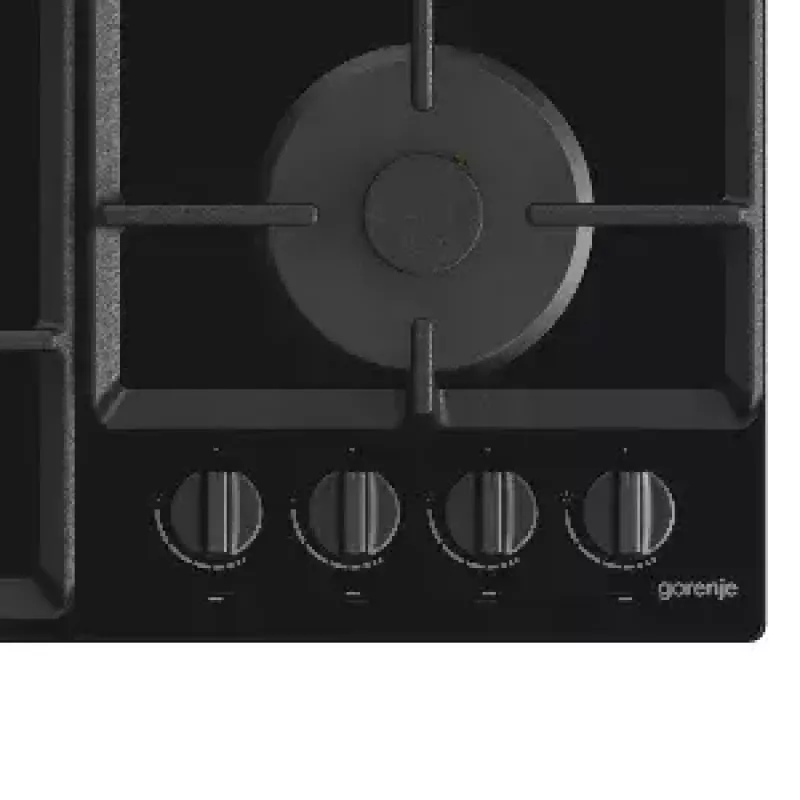 Gorenje GTW641EB liesitaso musta kalusteisiin asennettava 60 cm kaasu 4 vyöhykettä