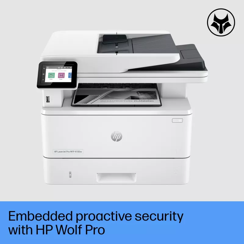 Monitoimitulostin HP LaserJet Pro MFP 4102fdw laser mono tulostus