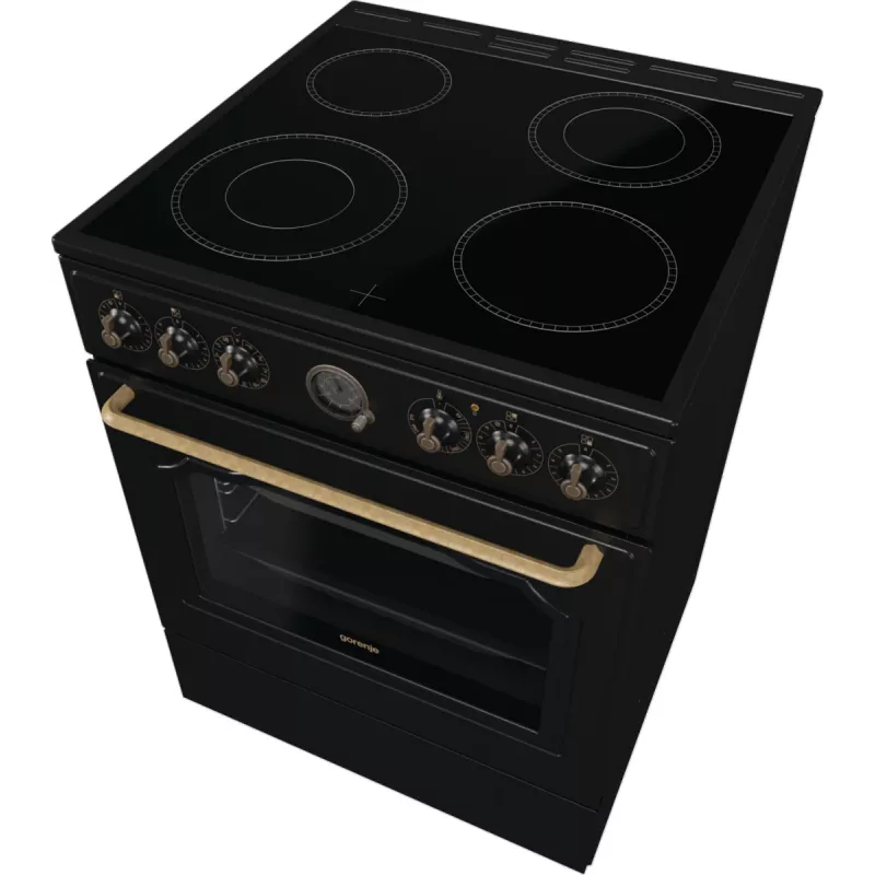 Gorenje GECS6B71CLB liesi sähkö keraaminen keittotaso musta