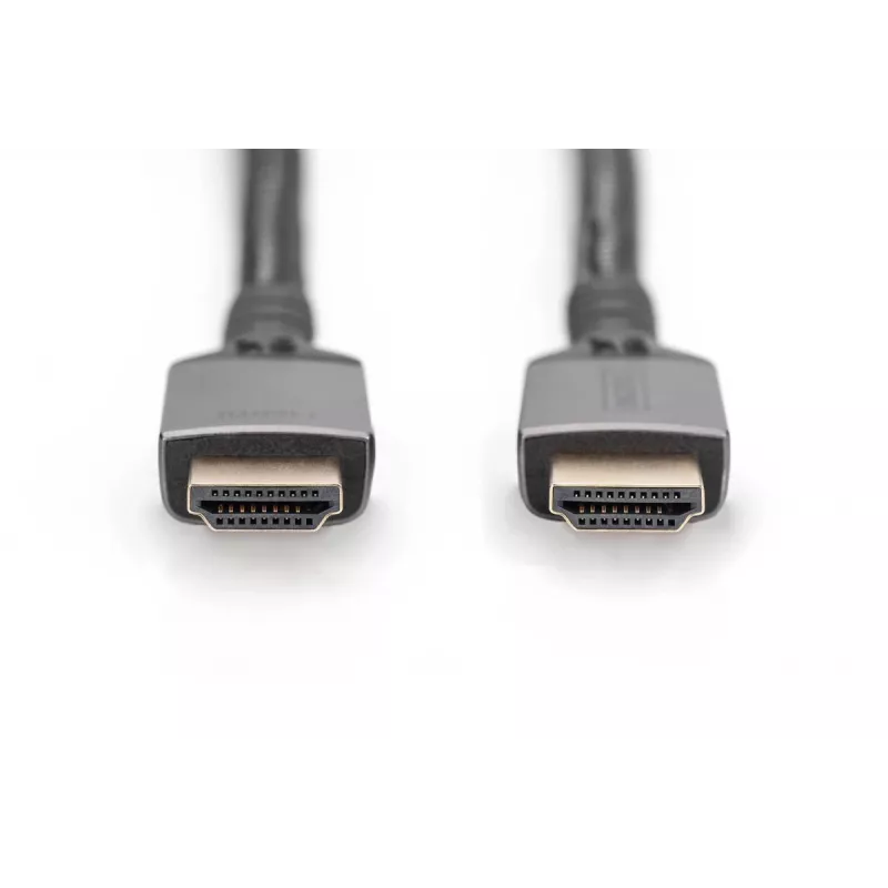 DIGITUS 8K PREMIUM HDMI 2.1 -liitäntäkaapeli kullattu, tuki 8K/60Hz 1 m