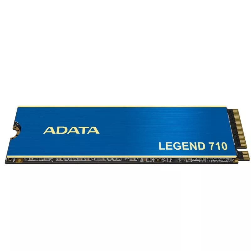 SSD M.2 ADATA LEGEND 710 256 GB — PCIe 3.0 NVMe, luku 2100 MB/s, kirjoitus 1000 MB/s