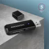 Kortinlukija Axagon CRE-S2N USB 3.2 Gen 1 Type-A musta