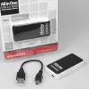 Axagon CRE-X1 ulkoinen 5 paikan kortinlukija, CF, CF Type II, MMC, MMC Mobile, MMCmicro, MS Duo, MS PRO, Memory Stick (MS), MicroDrive, MicroSD...,