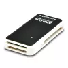 Axagon CRE-X1 ulkoinen 5 paikan kortinlukija, CF, CF Type II, MMC, MMC Mobile, MMCmicro, MS Duo, MS PRO, Memory Stick (MS), MicroDrive, MicroSD...,