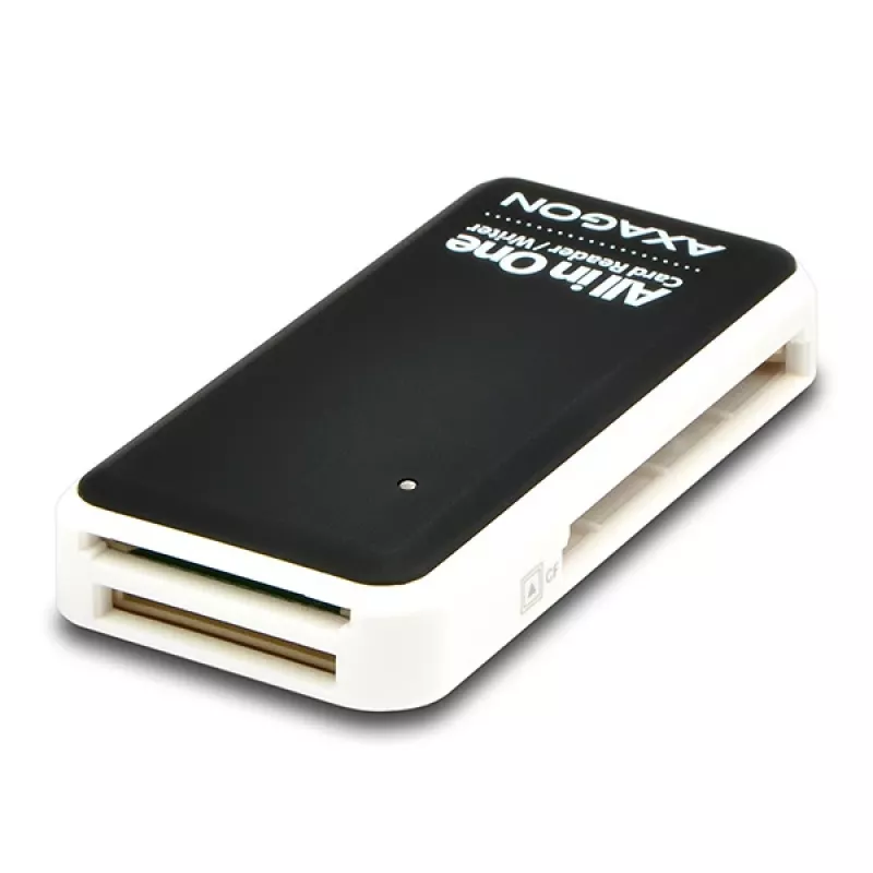 Axagon CRE-X1 ulkoinen 5 paikan kortinlukija, CF, CF Type II, MMC, MMC Mobile, MMCmicro, MS Duo, MS PRO, Memory Stick (MS), MicroDrive, MicroSD...,