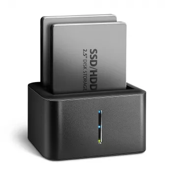 Axagon ADSA-D25 SuperSpeed USB DUAL 2.5 tuuman SSD/HDD MINI-telakka
