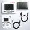 Axagon ADSA-D25 SuperSpeed USB DUAL 2.5 tuuman SSD/HDD MINI-telakka