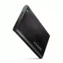 HDD/SSD-kotelo AXAGON EE25-A6M — 2,5 tuuman SATA, USB 3.2 Gen 1 (5 Gbit/s), Micro-USB B - USB Type-A, alumiini, musta