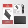 Axagon EE25-SLC ruuviton USB-C 3.2 Gen 1 - SATA 6G ulkoinen kotelo 2,5 tuuman SSD/HDD-asemille