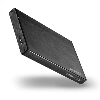 Axagon EE25-XA6 kompakti alumiininen USB 3.2 Gen 1 - SATA 6G ulkoinen kotelo 2,5 tuuman SSD/HDD-asemille