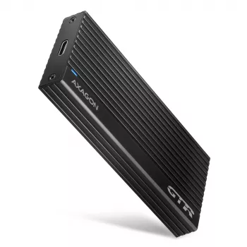 Axagon EEM2-GTR ulkoinen USB-C 3.2 Gen 2 metallikotelo M.2 NVMe SSD-asemille