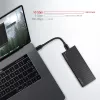 Axagon EEM2-GTR ulkoinen USB-C 3.2 Gen 2 metallikotelo M.2 NVMe SSD-asemille