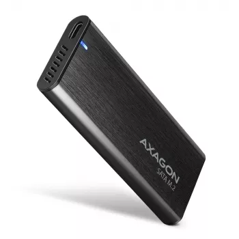 SSD-kotelo Axagon EEM2-SBC USB-C 3.2 Gen 2 musta M.2