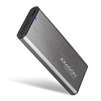 Axagon EEM2-SG2 SuperSpeed+ USB-C - M.2 NVMe & SATA SSD RAW-kotelo
