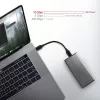 Axagon EEM2-SG2 SuperSpeed+ USB-C - M.2 NVMe & SATA SSD RAW-kotelo