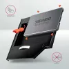 Axagon RSS-CD09 2,5 tuuman SSD/HDD-asennuskehys DVD-paikkaan 9,5 mm LED ALU-liitäntäkortit/adapterit sisäinen SATA