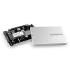 Axagon RSS-M2SD SATA - M.2 SATA SSD, sisäinen 2,5 tuuman ALU-kotelo, hopea