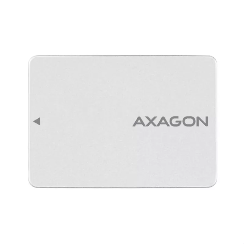Axagon RSS-M2SD SATA - M.2 SATA SSD, sisäinen 2,5 tuuman ALU-kotelo, hopea