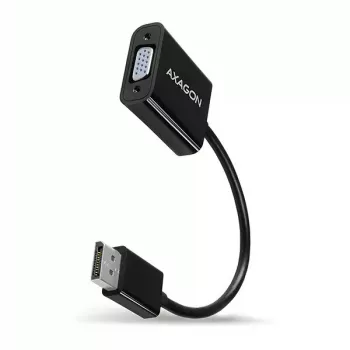Videokaapeliadapteri Axagon RVD-VGN DisplayPort - VGA 0,16 m