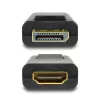 Kaapelin sukupuolenmuunnin Axagon RVD-HI DisplayPort - HDMI musta