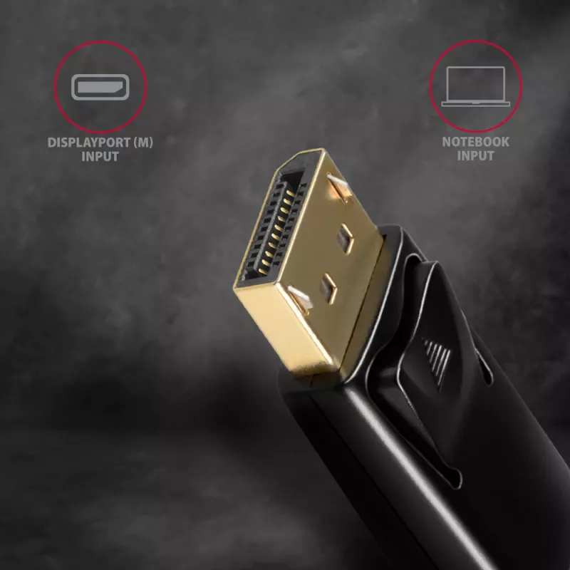 Axagon RVD-HI14N DisplayPort -> HDMI 1.4 -adapteri 4K/30Hz