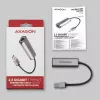 AXAGON ADE-25R USB-A 3.2 Gen 1 2,5 Gigabit Ethernet -sovitin, harmaa