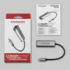 Axagon ADE-25RC SuperSpeed USB-C 2,5 Gigabit Ethernet -adapteri