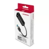 Axagon ADE-SR USB-A Gigabit Ethernet -adapteri, langallinen, USB, Ethernet, 1000 Mbit/s, musta