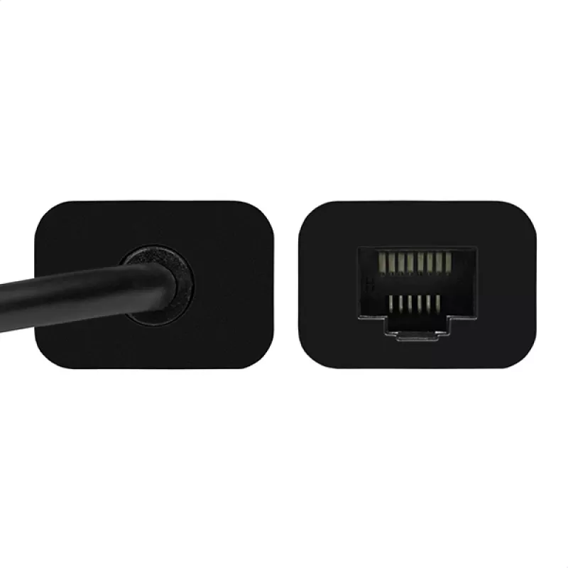 Axagon ADE-SR USB-A Gigabit Ethernet -adapteri, langallinen, USB, Ethernet, 1000 Mbit/s, musta