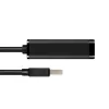Axagon ADE-SR USB-A Gigabit Ethernet -adapteri, langallinen, USB, Ethernet, 1000 Mbit/s, musta