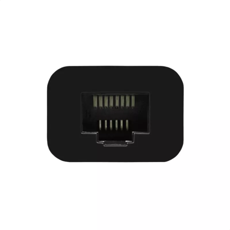 Axagon ADE-SRC USB-C Gigabit Ethernet -adapteri, langallinen, USB Type-C, Ethernet, 1000 Mbit/s, musta