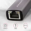 AXAGON ADE-TRC USB-C Gigabit Ethernet -sovitin, 10/100/1000, Titan Grey