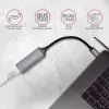 AXAGON ADE-TRC USB-C Gigabit Ethernet -sovitin, 10/100/1000, Titan Grey