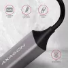 AXAGON ADE-TRC USB-C Gigabit Ethernet -sovitin, 10/100/1000, Titan Grey