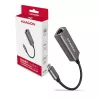 AXAGON ADE-TRC USB-C Gigabit Ethernet -sovitin, 10/100/1000, Titan Grey