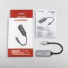 AXAGON ADE-TRC USB-C Gigabit Ethernet -sovitin, 10/100/1000, Titan Grey