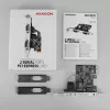 Axagon PCEA-S2N PCIe - 2x sarjaporttisovitin 250 kbps, SP & LP