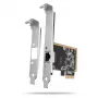 Axagon PCEE-GRF PCIe - Gigabit Ethernet -sovitin Realtek 8111F, sis. SP & LP