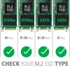 Axagon PCEM2-D PCIe x4 - M.2 NVMe M-Key + SATA B-Key -paikkasovitin, SP & LP