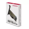 Axagon PCEM2-D PCIe x4 - M.2 NVMe M-Key + SATA B-Key -paikkasovitin, SP & LP