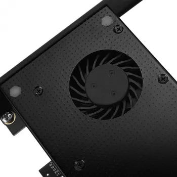 Axagon PCEM2-DC PCIe x4 - M.2 NVMe M-Key + SATA B-Key -paikkasovitin jäähdyttimellä, SP & LP