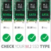 Axagon PCEM2-DC PCIe x4 - M.2 NVMe M-Key + SATA B-Key -paikkasovitin jäähdyttimellä, SP & LP
