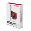 Liitäntäkortti AXAGON PCES-SA6 — PCIe - SATA (ASM1166), 6 Gbit/s, full-height/low-profile, sisäinen