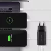 Axagon ACU-DPQ65 GaN-seinälaturi 65W, 3 liitäntää (USB-A + kaksi USB-C), PD3.0/QC4+/PPS/Apple