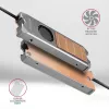 Axagon CLR-M2FAN kuparijäähdytyssiili tuulettimella yksipuolisille ja kaksipuolisille M.2-SSD-asemille, koko 2280, korkeus 13 mm.