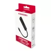 USB-C-keskitin Axagon HMC-GL3A 3x USB-A Gbit-LAN musta